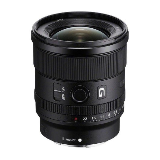 Objetivo Sony FE 20 mm F1.8 G Montura E