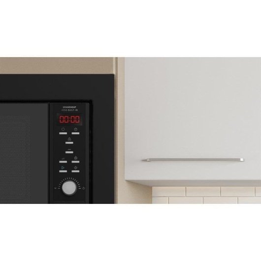 Micro-ondes Cecotec GrandHeat 2350 23L 900W Noir avec Grill et Ampoule Intelligente