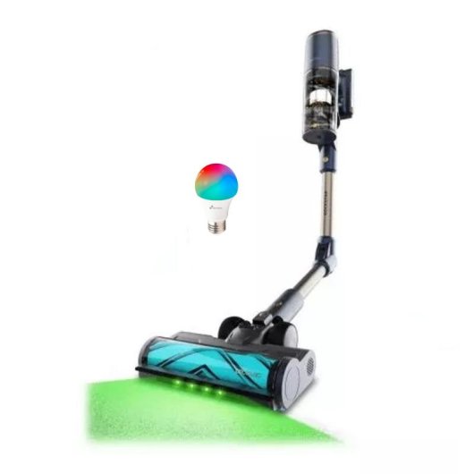 Aspirador Conga Rockstar RS90 Pet Flex Detect + Bombilla Inteligente Nivian NVS-BULB-RGBW-9E27-W