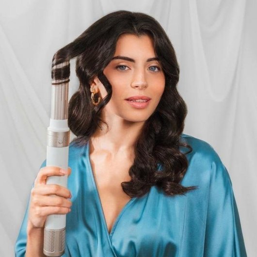 Moldeador de pelo Cecotec Bamba CeramicCare 14in1 AirGlam + Bombilla Inteligente Nivian NVS-BULB-RGBW-9E27-W