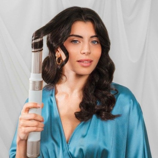 Moldeador de pelo Cecotec Bamba CeramicCare 14in1 AirGlam + Bombilla Inteligente Nivian NVS-BULB-RGBW-9E27-W