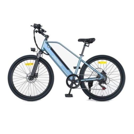Bicicleta elétrica HillMiles MileTrail 1 azul 250 W 26 polegadas