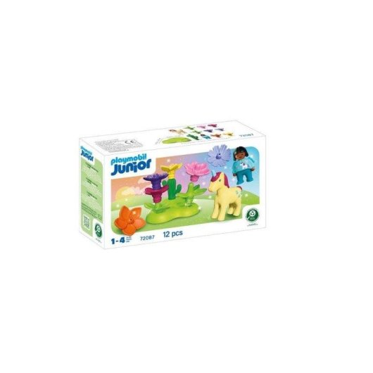 Playmobil Junior Jardin des licornes 72087 12 pièces