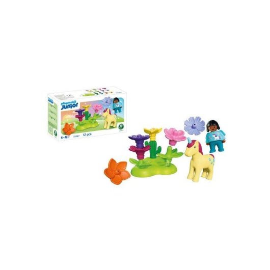 Playmobil Junior Jardin des licornes 72087 12 pièces