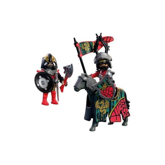 Playmobil Knights Leader Chevalier Dragon 72118 25 pièces