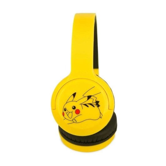 Auriculares OTL Pokémon Pikachu inalámbricos Bluetooth y con cable, LED amarillos