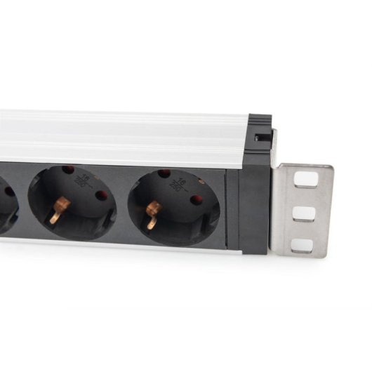 Multipresa Digitus DN-95433 5 prese con interruttore e protezione