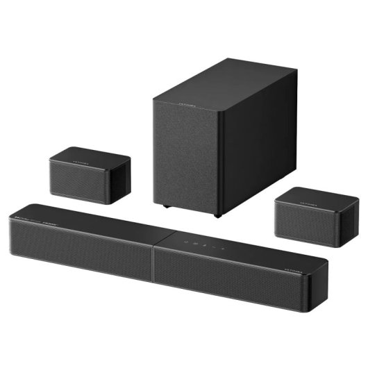 Barra de sonido Ultimea Poseidon R5T 5.1 Bluetooth HDMI eARC Dolby Atmos