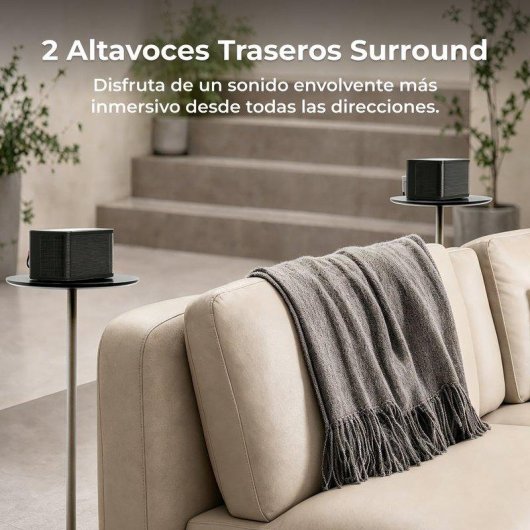 Barra de sonido Ultimea Poseidon R5T 5.1 Bluetooth HDMI eARC Dolby Atmos