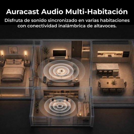 Barra de sonido Ultimea Poseidon R5T 5.1 Bluetooth HDMI eARC Dolby Atmos