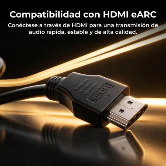 Barra de sonido Ultimea Poseidon R5T 5.1 Bluetooth HDMI eARC Dolby Atmos
