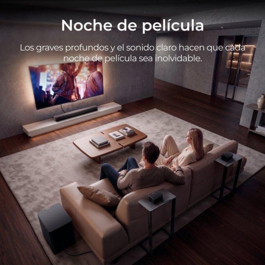 Barra de Sonido Ultimea Poseidon M100 7.1 HDMI eARC Bluetooth Dolby Atmos