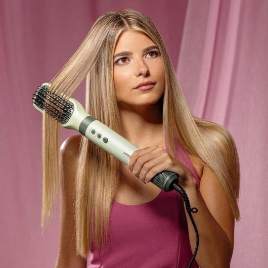 Multi-Haarstyler Cecotec AirGlisse 8in1 Olive 1400 W Coanda 3 Heizstufen 8 Aufsätze