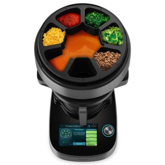 Robot de Cocina Cecotec Mambo CooKing Unique Multifunción  +  Báscula de Cocina Cecotec CookControl 8000