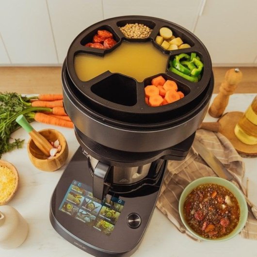 Robot de Cocina Cecotec Mambo CooKing Unique Multifunción  +  Báscula de Cocina Cecotec CookControl 8000