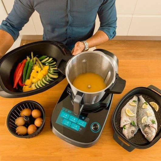 Robot de Cocina Cecotec Mambo CooKing Unique Multifunción  +  Báscula de Cocina Cecotec CookControl 8000