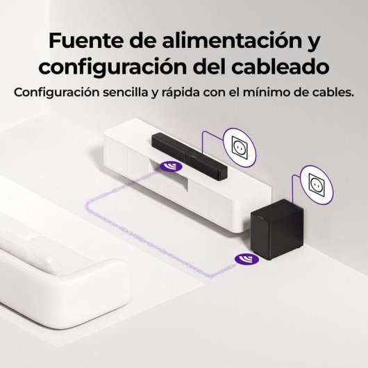 Barra de som Ultimea Poseidon M30 Stream 2.1 Bluetooth Wi-Fi HDMI ARC AirPlay 2