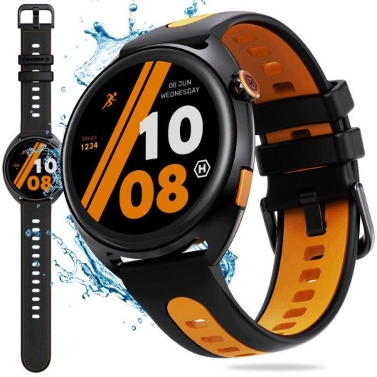 HAMMER Ventus Pro GPS Bluetooth 46 mm Schwarz