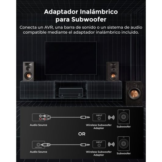 Subwoofer attivo Ultimea SUB10 10" wireless, 550 W e controllo via app