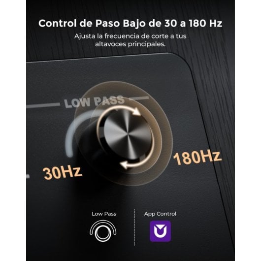 Subwoofer attivo Ultimea SUB10 10" wireless, 550 W e controllo via app