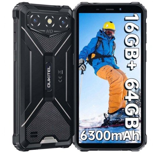 Oukitel G3 4G 4 GB 64 GB 6" Preto