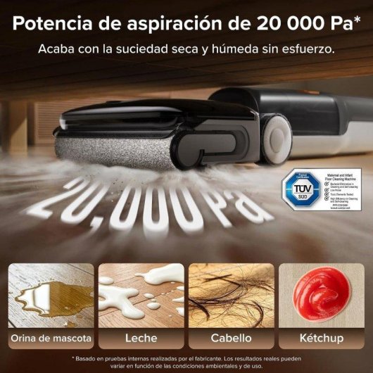 Aspiradora-fregona sin cable Roborock F25 BX Gen 2 20.000 Pa 180°