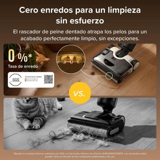 Aspiradora-fregona sin cable Roborock F25 BX Gen 2 20.000 Pa 180°