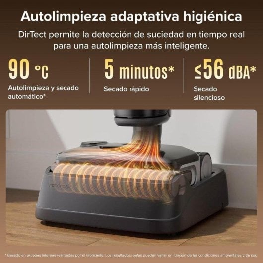 Aspiradora-fregona sin cable Roborock F25 BX Gen 2 20.000 Pa 180°