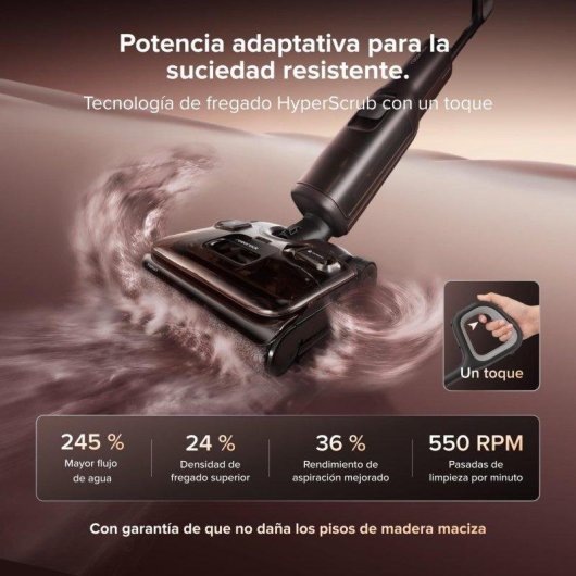Aspirador Robô com Mopa Roborock F25 Pro Turbo Combo 5 em 1 25.000 Pa
