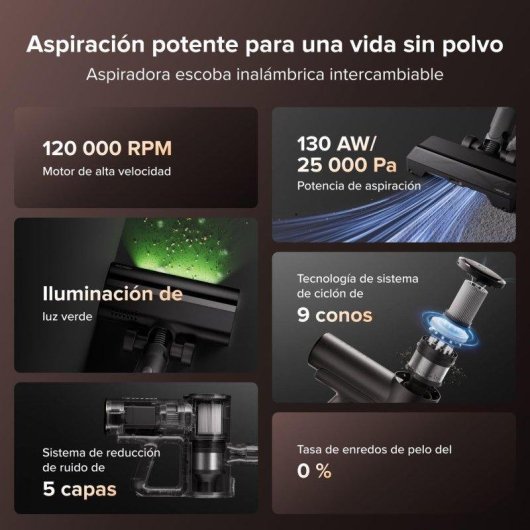 Aspirador Robô com Mopa Roborock F25 Pro Turbo Combo 5 em 1 25.000 Pa