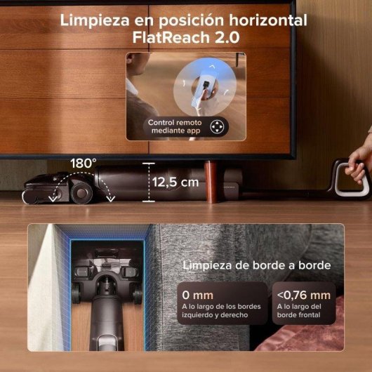Aspirador Robô com Mopa Roborock F25 Pro Turbo Combo 5 em 1 25.000 Pa