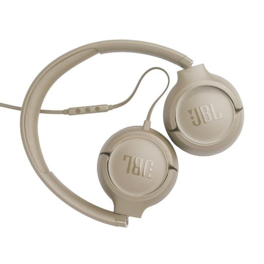 Casque JBL Tune 530C filaire USB-C avec micro, beige