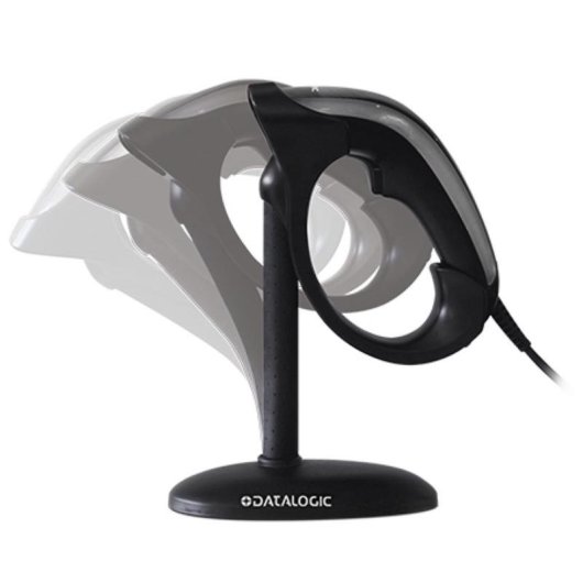 Lector de códigos de barras Datalogic Heron HD3430 1D/2D con cable negro