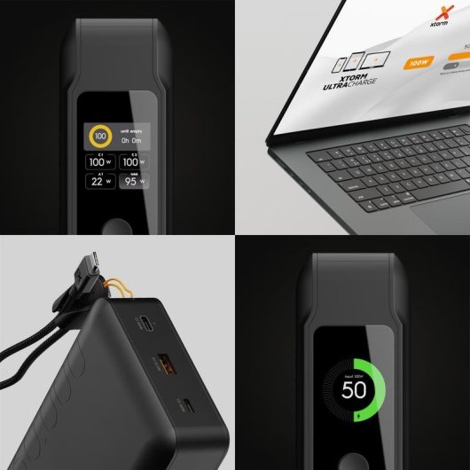 Power Bank Xtorm XNG601W100 60000 mAh 100 W Noir