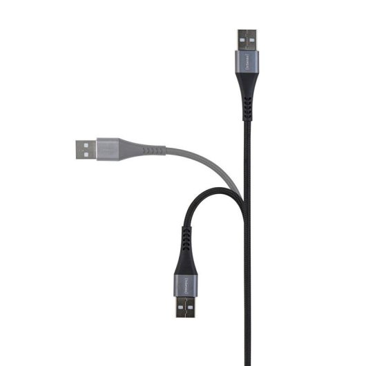 Câble USB Intenso A60C 2m Charge Rapide Tressé Pack Double
