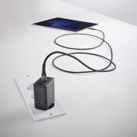 Kabel USB-C Intenso C100C 2 m geflochten 100 W Pack 2