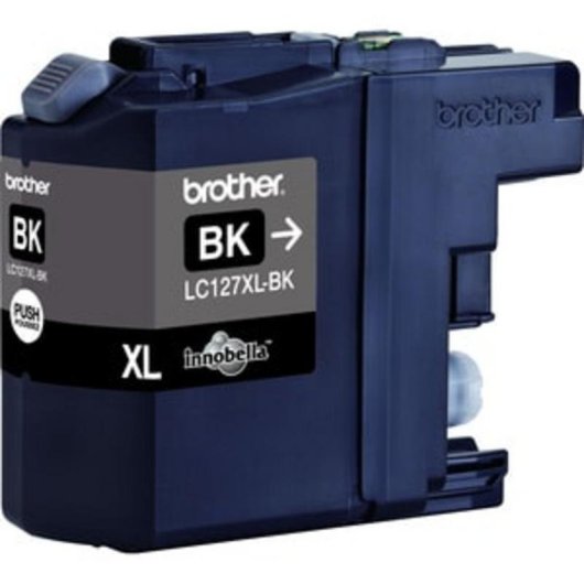 Cartucho de tinta Brother LC127XLBK Alto rendimento
