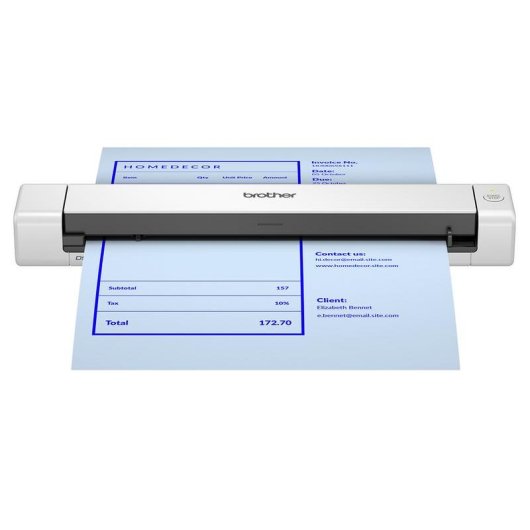 Scanner Brother DS-640E USB-C 600 x 600 DPI A4