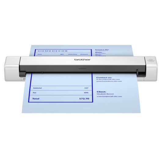 Scanner Brother DS-640E USB-C 600 x 600 DPI A4