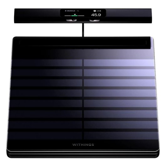 Balança inteligente Withings BodyScan 2 200 kg ECG 6 derivações 60 biomarcadores