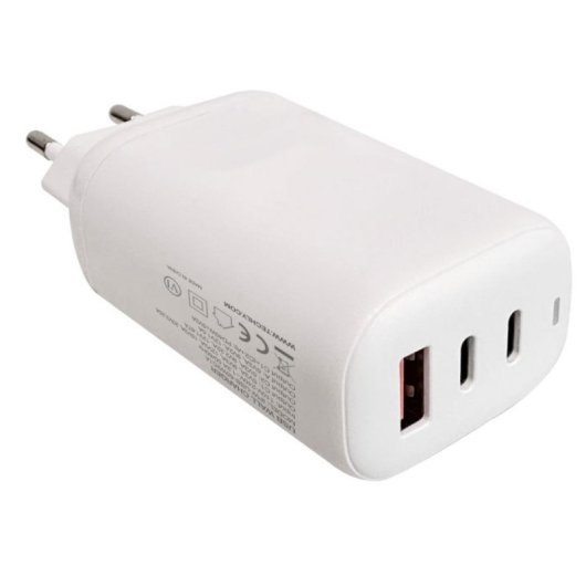 Caricatore Techly IPW-USB-65W2C1A 65 W Power Delivery 2x USB-C + USB-A