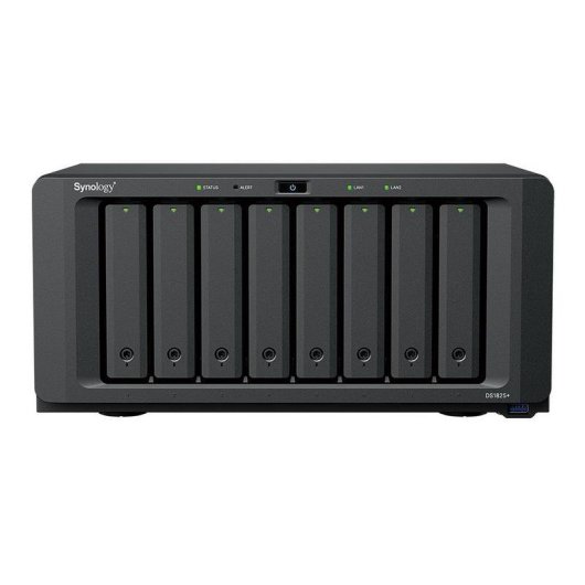 NAS Synology DS1825neo+ 8 baies Ryzen V1500B 4 Go 2,5 GbE sans disque