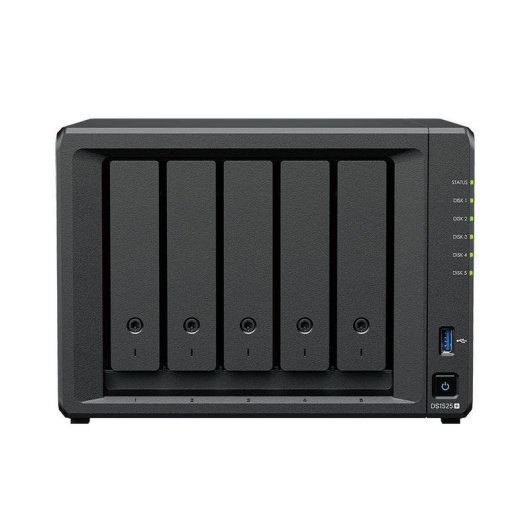 Synology DiskStation DS1525neo+ NAS 5 Einschübe 4 GB 2,5 GbE ohne Festplatten
