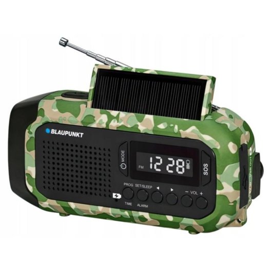 Radio portatile Blaupunkt ER20GC AM/FM con torcia LED 2000 mAh