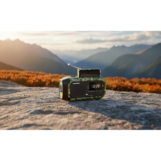 Radio portatile Blaupunkt ER20GC AM/FM con torcia LED 2000 mAh