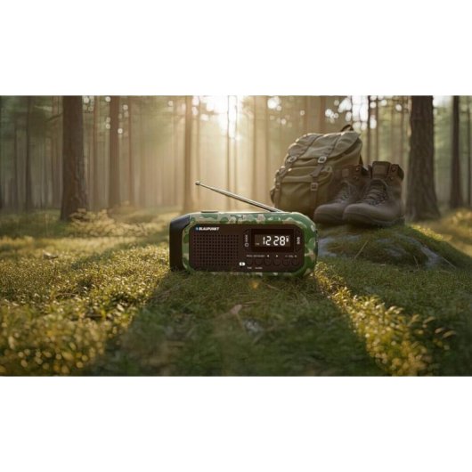 Radio portatile Blaupunkt ER20GC AM/FM con torcia LED 2000 mAh