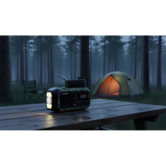 Radio portatile Blaupunkt ER20GC AM/FM con torcia LED 2000 mAh
