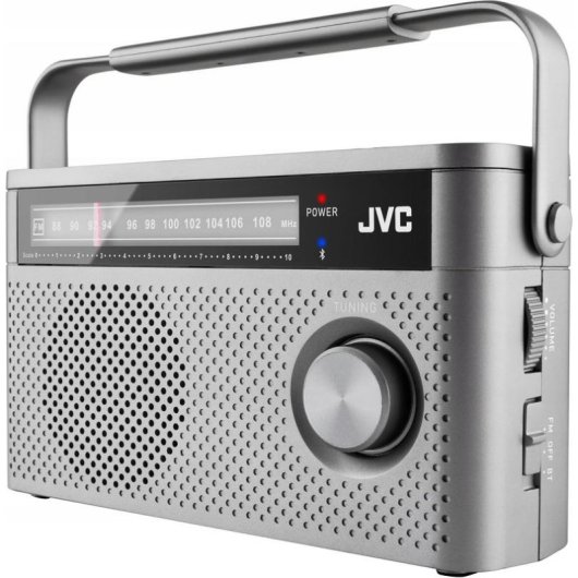 Radio portatile JVC RA-E315G Bluetooth FM 2 W Grigio