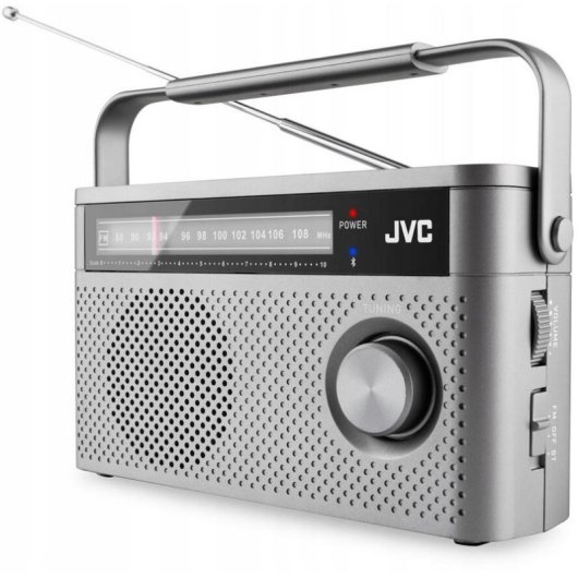 Radio portatile JVC RA-E315G Bluetooth FM 2 W Grigio