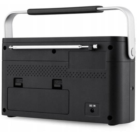 Radio portatil JVC RA-E315B FM Bluetooth 5 W Preto